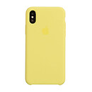 Чехол (накладка) Apple iPhone X / iPhone XS, Original Soft Case, желтый