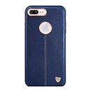 Чохол (накладка) Apple iPhone 7 Plus / iPhone 8 Plus, Nillkin Englon Leather Cover, синій