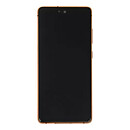 Дисплей (экран) Samsung G780 Galaxy S20 FE / G781 Galaxy S20 FE, с сенсорным стеклом, оранжевый