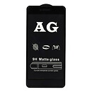 Защитное стекло Samsung A015 Galaxy A01 / M015 Galaxy M01, черный, AG, 2.5D