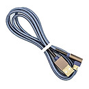 USB кабель Remax RC-119m, microUSB, original, 1.0 м., серый