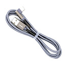 USB кабель Remax RC-119a, microUSB, original, 1.0 м., серый