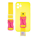 Чехол (накладка) Apple iPhone 12 / iPhone 12 Pro, Gelius Sport Case, желтый