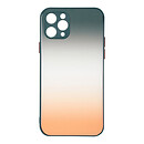 Чехол (накладка) Samsung A725 Galaxy A72, Glass Rainbow Case, зеленый