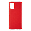 Чехол (накладка) Samsung A025 Galaxy A02S / M025 Galaxy M02s, Leather Case, красный