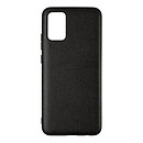 Чехол (накладка) Xiaomi Note 10s / Redmi Note 10, Leather Case, черный