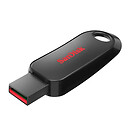 USB Flash SanDisk Cruzer Snap, чорний, 64 Гб.
