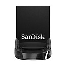 USB Flash SanDisk Ultra Fit, 64 Гб., чорний