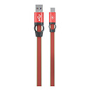USB кабель Gelius Pro GP-UC07m Flexible 2, microUSB, красный