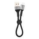 USB кабель Gelius Pro GP-UC107 Short, microUSB, чорний, 0.2м.