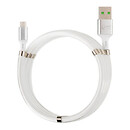 USB кабель Krazi KZ-UC001m Super, белый, microUSB