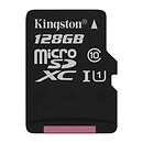 Карта памяти Kingston microSDXC Canvas Select Plus A1 UHS-1, 128 Гб.