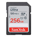 Карта памяти SanDisk SDXC Ultra UHS-1, 256 Гб.