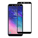 Защитное стекло Samsung A605 Galaxy A6 Plus, черный, Lion, 2.5D