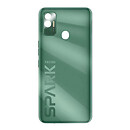 Задняя крышка Tecno Spark 7, high copy, зеленый