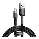 USB кабель Baseus CATKLF-UG1 Cafule, Type-C, черный, 3.0 м.