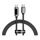 USB кабель Baseus CATSK-C01 Display, Type-C, чорний, 2,0 м.