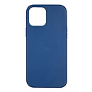 Чохол (накладка) Apple iPhone 12 / iPhone 12 Pro, MagSafe Leather Case, синій