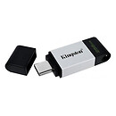 USB Flash Kingston DT80, черный, 256 Гб.