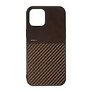 Чехол (накладка) Apple iPhone 12 Pro Max, Kajsa Carbon, коричневый