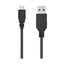 USB кабель, microUSB, 1.0 м., черный