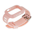 Ремешок Apple Watch 42 / Watch 44, Silicone Shine Protect Case, розовый