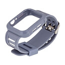 Ремешок Apple Watch 38 / Watch 40, Silicone Shine Protect Case, серый