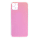 Чохол (накладка) Apple iPhone 11 Pro Max, Frame Clear Color, рожевий