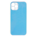 Чехол (накладка) Apple iPhone 12 Pro, Frame Clear Color, синий