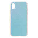Чохол (накладка) Apple iPhone X / iPhone XS, Ice Abstractions, синій