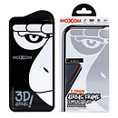 Защитное стекло Apple iPhone 12 / iPhone 12 Pro, черный, MOXOM AF AirBag, 2.5D