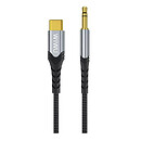 AUX кабель WIWU YP03 Stereo Cable, Type-C, 3,5 мм., 1.5м., чорний