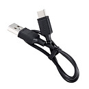 USB кабель Momax DA17D Zero, Type-C, черный, 0.3 м.