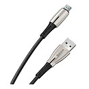 USB кабель Baseus CAMRD-C01 Waterdrop, microUSB, 2.0 м., черный