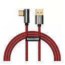 USB кабель Baseus CACS000409 Legend, Type-C, 1.0 м., красный