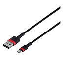 USB кабель Baseus CAMKLF-H91, Lightning, черный, 3.0 м.