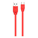 USB кабель Celebrat CB-02t, Type-C, красный