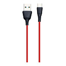 USB кабель Celebrat Fly-2t, Type-C, червоний