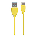 USB кабель Celebrat Sky-2t, Type-C, жовтий