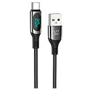 USB кабель Hoco S51 Extreme, Type-C, 1,2 м., чорний