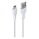 USB кабель Remax RC-179, microUSB, білий