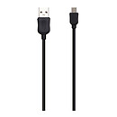 USB кабель XO NB41, microUSB, чорний