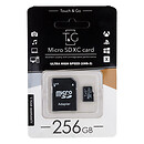 Карта пам'яті T&G MicroSDXC UHS-3, 256 Гб.