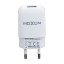 СЗУ MoXOm KH-06, білий, з кабелем, microUSB