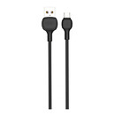 USB кабель XO NB169 Quick Charge, microUSB, 1 м., чорний