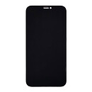 Дисплей (екран) Apple iPhone X, з сенсорним склом, з рамкою, OLED, чорний