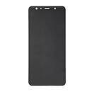 Дисплей (экран) Samsung A750 Galaxy A7, с сенсорным стеклом, без рамки, Super Amoled, черный