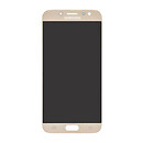 Дисплей (экран) Samsung J730 Galaxy J7, с сенсорным стеклом, без рамки, Amoled, золотой