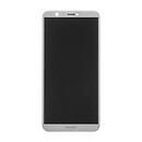 Дисплей (екран) Huawei FIG-LX1 P Smart, original (100%), з сенсорним склом, з рамкою, білий