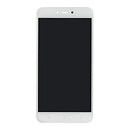 Дисплей (экран) Xiaomi Redmi Note 5A, high copy, с сенсорным стеклом, с рамкой, белый